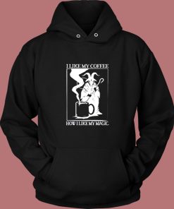 Black Coffee Black Magic Vintage Hoodie