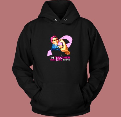 Breast Cancer Awareness Vintage Hoodie