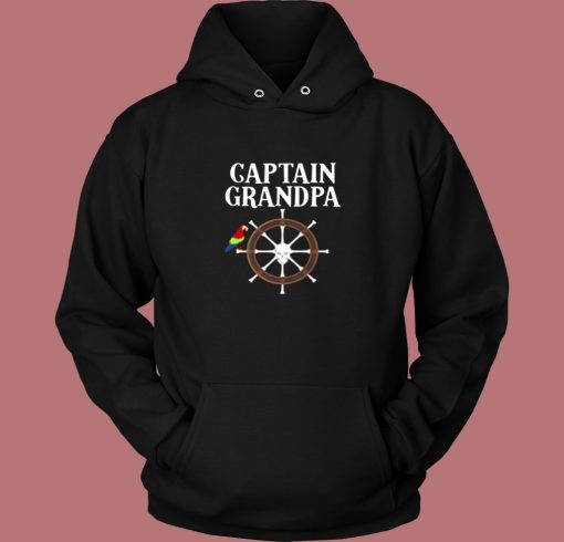 Captain Grandpa Vintage Hoodie