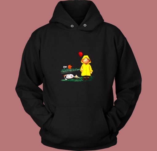 Charlie Brown And Snoopy It Vintage Hoodie