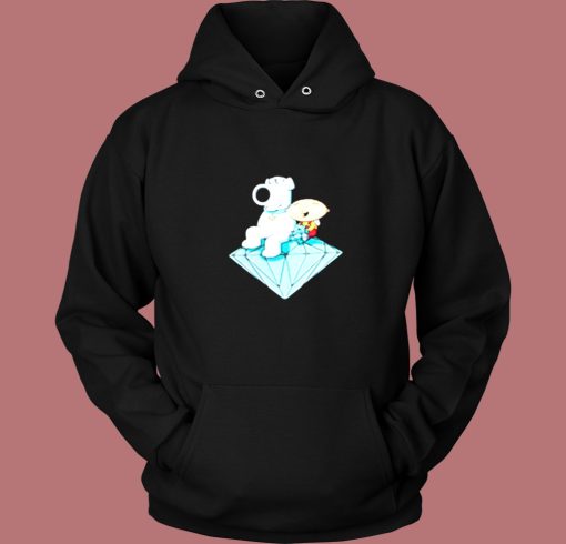 Diamond Supply Co Family Guy Cartoon Vintage Hoodie