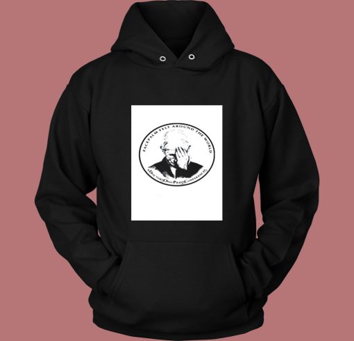 Dr Fauci Facepalm Felt Around The World Vintage Hoodie