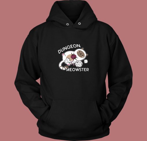 Dungeon Meowster Vintage Hoodie