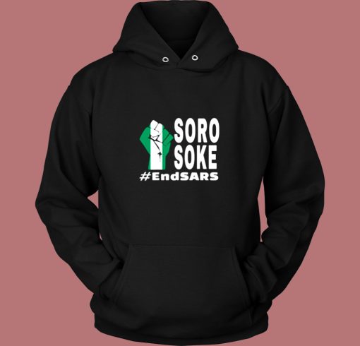 Endsars Soro Soke Police Reform In Nigeria Vintage Hoodie