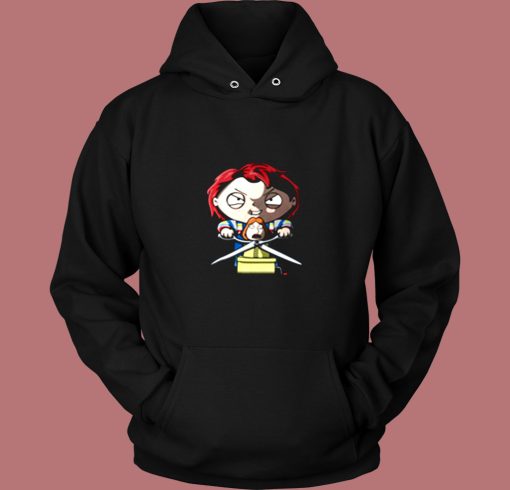 Family Guy Stewie Chucky Halloween Vintage Hoodie