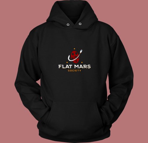 Flat Mars Society Vintage Hoodie