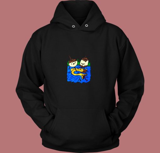 Funny Finn And Jake Vintage Hoodie