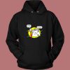 Funny Toothbrush Toilet Paper Humorous Conversation Vintage Hoodie