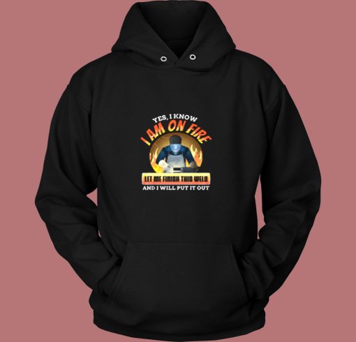 Funny Welding Love Welder Vintage Hoodie