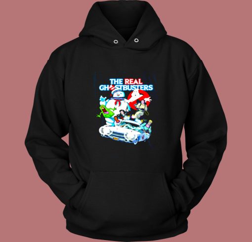 Ghostbusters Crew Collage Vintage Hoodie