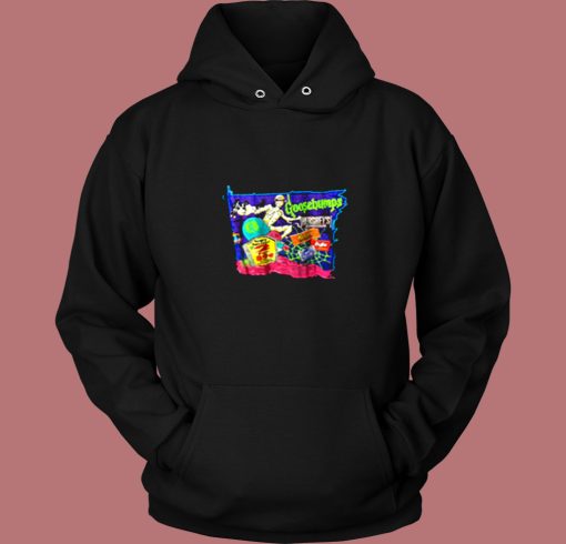 Goosebumps Skateboard Skeleton Vintage Hoodie