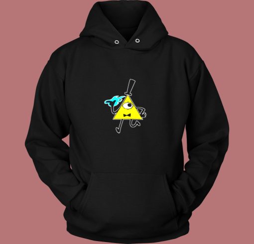 Gravity Falls Bill Cipher Walking Vintage Hoodie