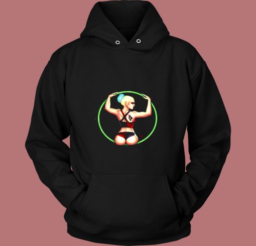 Harley Quinn Aerial Dancer Vintage Hoodie