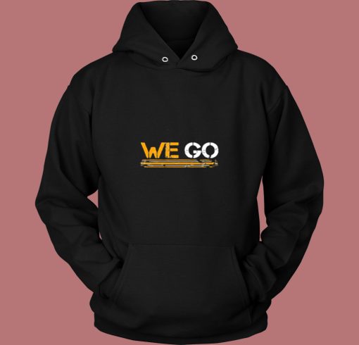 Here We Go Pittsburgh Vintage Hoodie