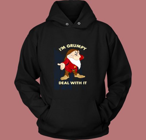 Im Grumpy Just Deal With It Vintage Hoodie