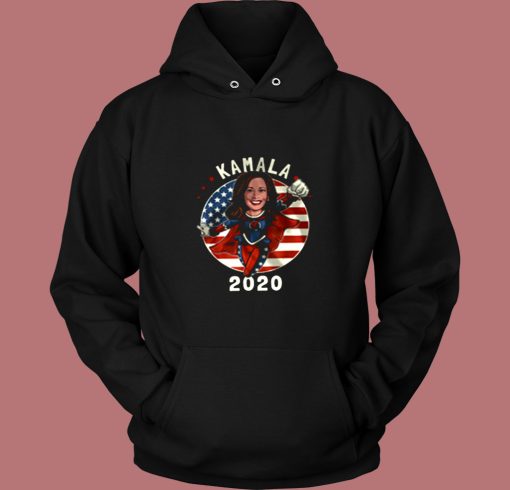 Kamala Harris Superhero President Vintage Hoodie