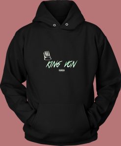 King Von Parental Advisory Explicit Content Vintage Hoodie