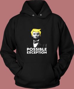 Lincoln Winking With Trump Hair Election Vote Republican Vintage Hoodie