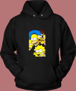 Lovers Movie All Characters The Simpsons Family Vintage Hoodie