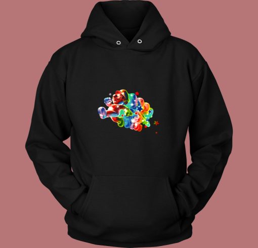 Mario Galaxy Rainbow Vintage Hoodie