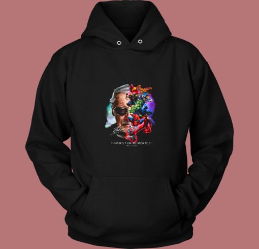 Memories Stan Lee Father Of Marvel Vintage Hoodie