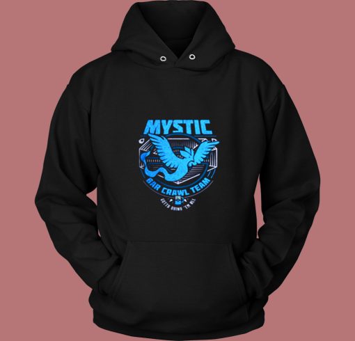 Mystic Bar Crawl Team Pokemon Vintage Hoodie