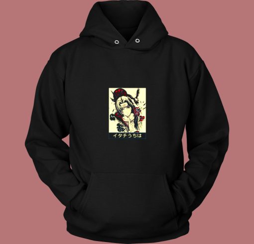 Naruto Itachi Uchiha Anbu Captai Vintage Hoodie