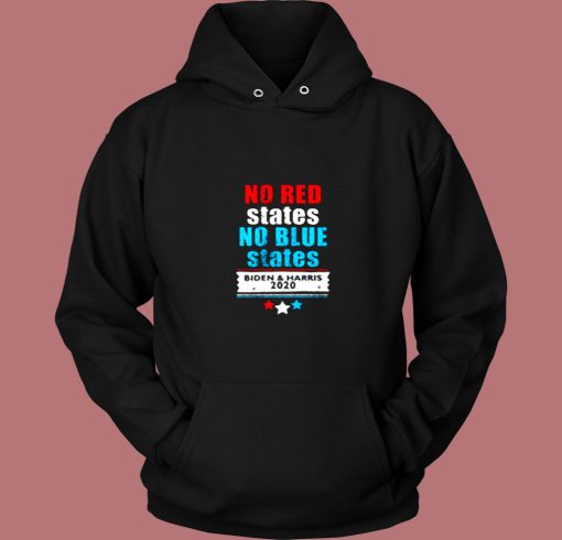 No Red States No Blue States Biden Harris Vintage Hoodie