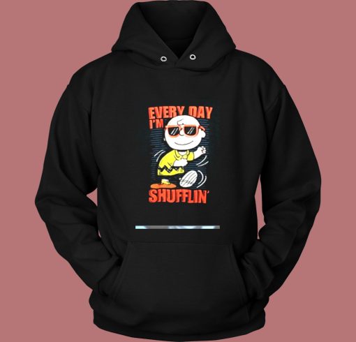 Peanuts Charlie Brown Shufflin Vintage Hoodie