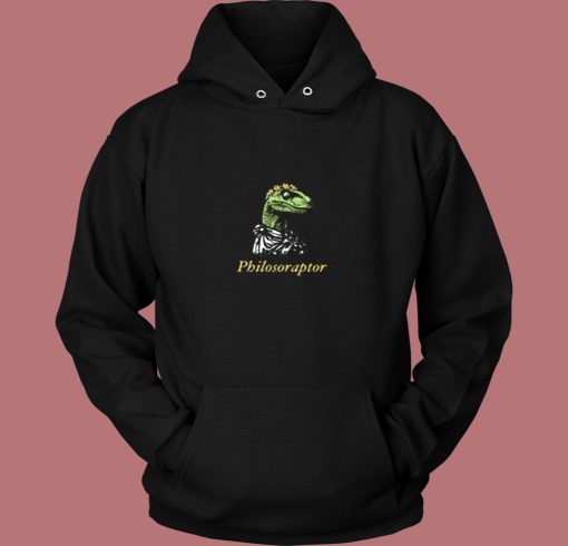 Philosoraptor Vintage Hoodie