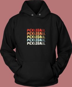 Pickleball Retro Vintage Hoodie