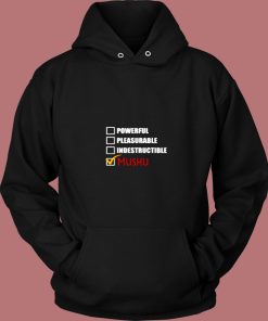 Powerful Pleasurable Indestructible Mushu Vintage Hoodie