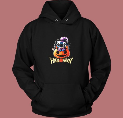 Pumpkin Halloween Stitch T 003 Vintage Hoodie