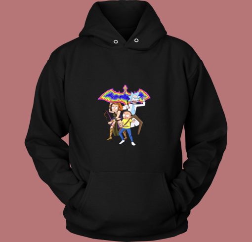 Rick And Morty Slt Dragon Squad Vintage Hoodie