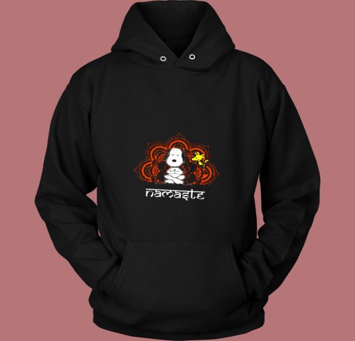 Snoopy Peanuts Yoga Namaste Vintage Hoodie