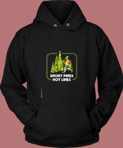 Snort Pines Not Lines Vintage Hoodie