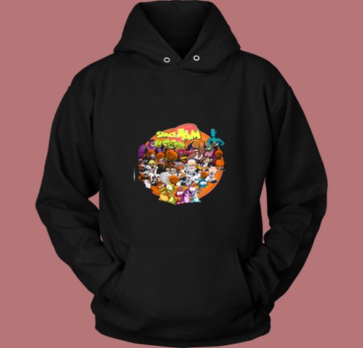 Space Jam English Retro Custom Vintage Hoodie