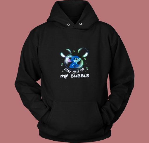 Stitch Stay Out Of My Bubble Vintage Hoodie