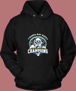 Tampa Bay Rays American League Champions Vintage Hoodie