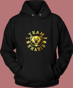 Team Khabib Bear Khabib Nurmagomedov Vintage Hoodie