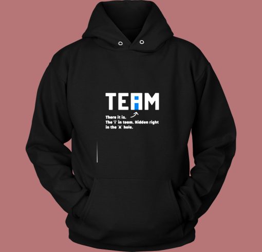 The I In Team Vintage Hoodie