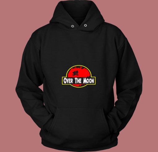 The Moon Jurassic Park Dinosaur Movie Vintage Hoodie