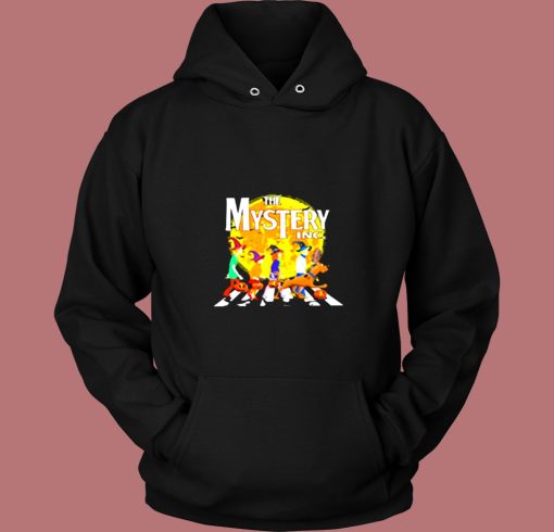 The Mystery Scooby Doo Abbey Road Vintage Hoodie