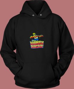 The Simpsons Homer Rocks Vintage Hoodie