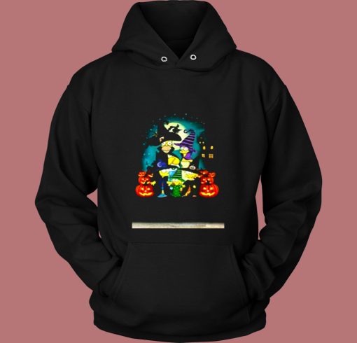 The Simpsons Joining Halloween Vintage Hoodie