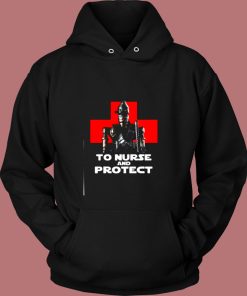 To Nurse And Protect Vintage Hoodie