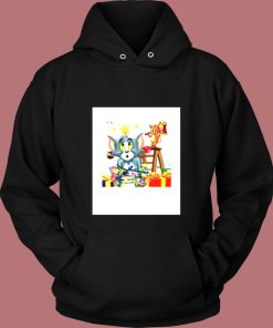 Tom Jerry Cartoon Vintage Christmas Vintage Hoodie