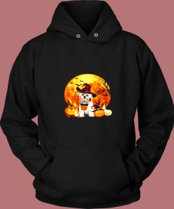 Trick Or Treat Shih Tzu Witch Vintage Hoodie