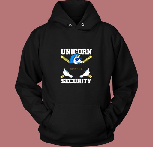 Unicorn Security Vintage Hoodie