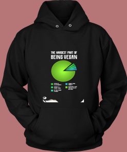 Vegan Vegetarian Animal Lovers Vintage Hoodie